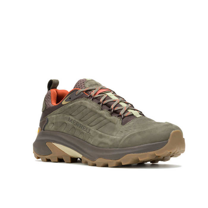 Moab Speed 2 Leather WP | Olive | Mens Hiking Shoe | Merrell